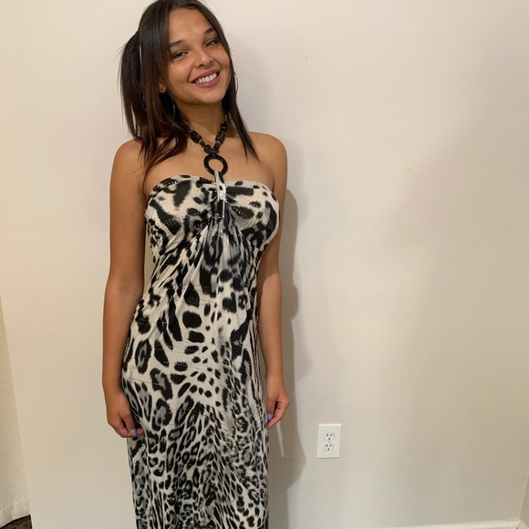 flattering maxi dress